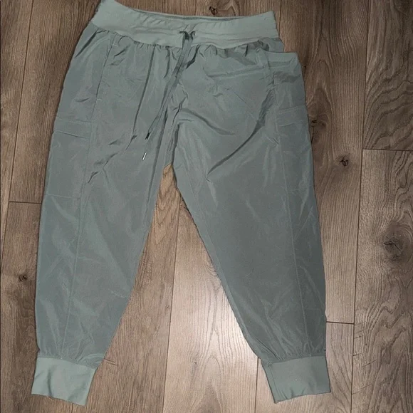 Calia Olive Jogger Pants - Picture 1 of 3